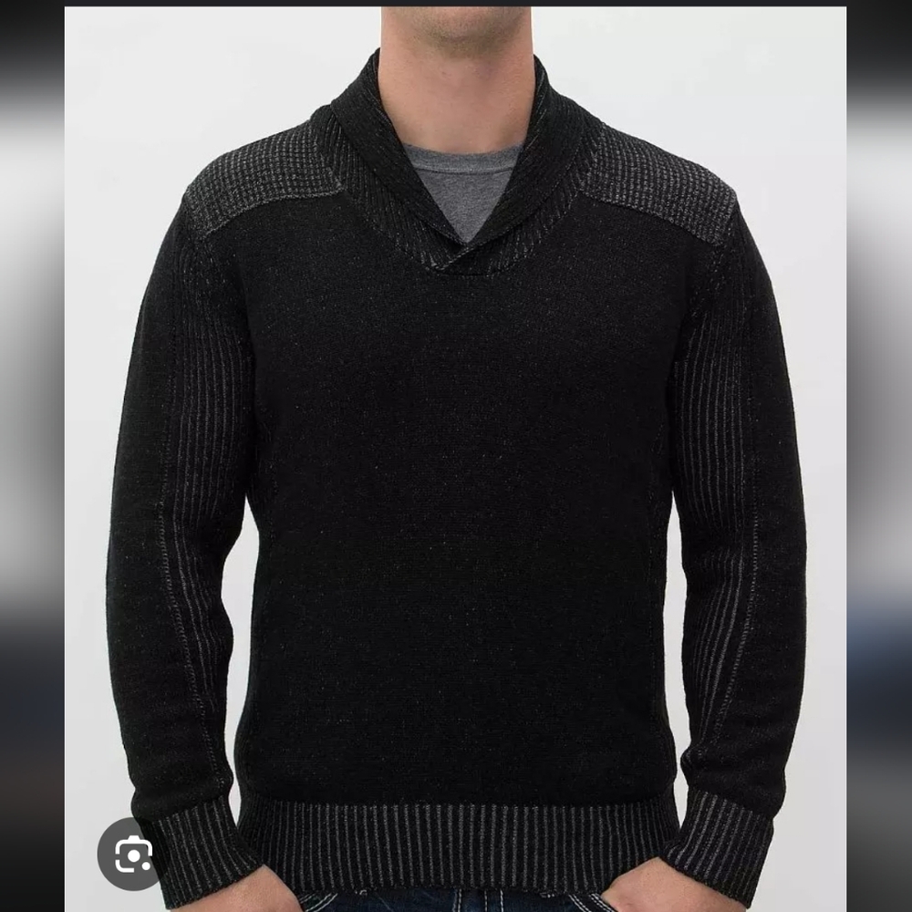BUCKLE BLACK HUDSON SWEATER 100% COTTON SIZE L
